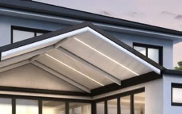 Stratco Outback roof lighting detail