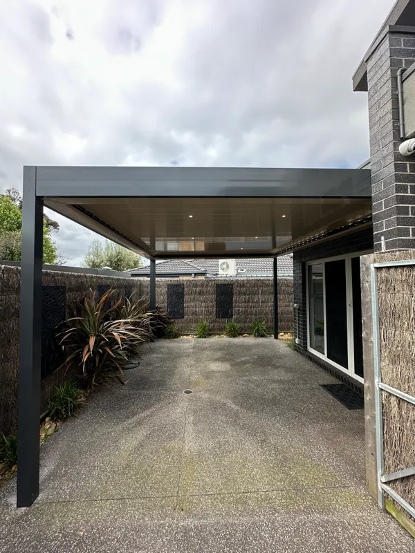 Finished Stratco Allure roofline