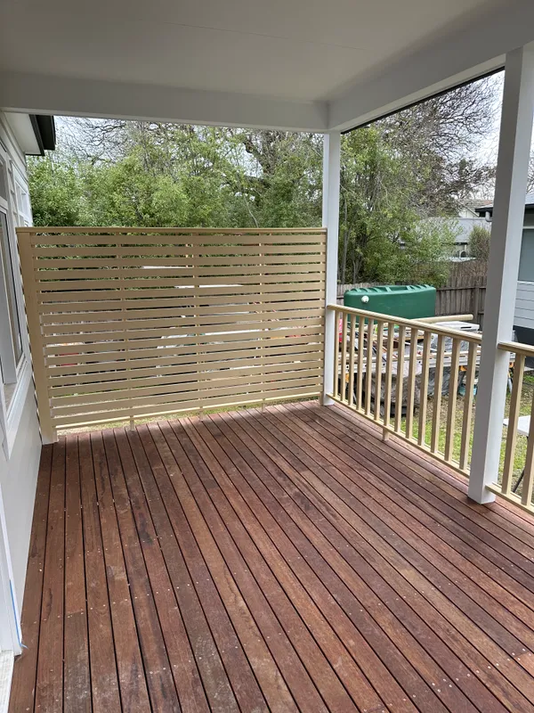 Timber Deck Balustrading